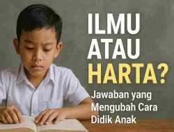 Ilmu atau Harta? Jawaban yang Mengubah Cara Didik Anak