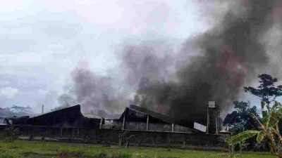 Terjadi Kebakaran Di Pabrik Garmen Sleman