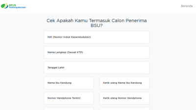 BSU 2025! Verifikasi BPJS Ketenagakerjaan Segera cair
