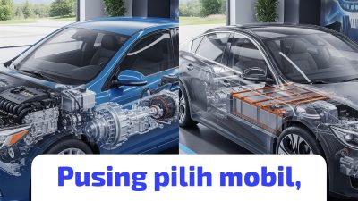 Pusing pilih mobil Elektrik apa Hybrid?