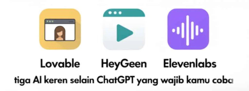 3 AI Canggih Yang Wajib Kamu Coba Selain ChatGPT