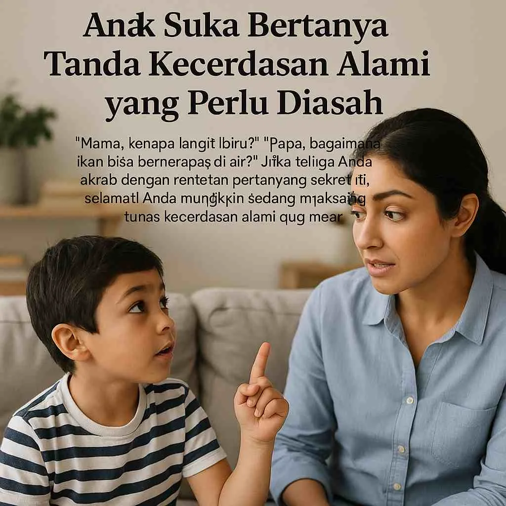 Anak Suka Bertanya Tanda Kecerdasan Alami Yang Perlu Diasah