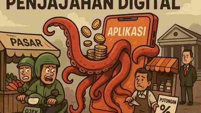 Penjajahan Digital! Ketika Aplikasi Menguasai Pasar Dan Memeras Rakyat