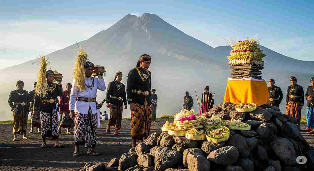Tradisi Labuhan Merapi: Warisan Spiritual di Lereng Gunung