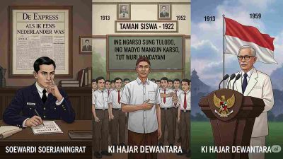Perjuangan Ki Hajar Dewantara Hingga Akhir Hayat