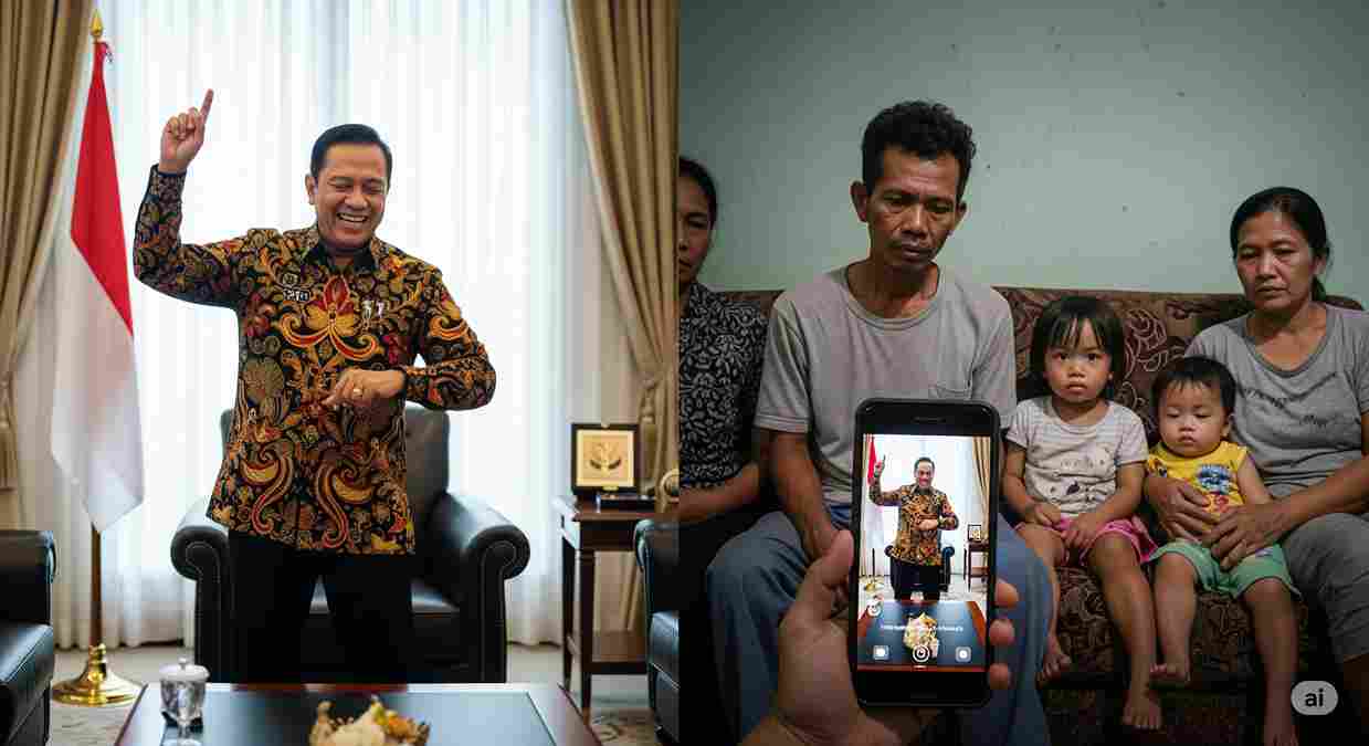 Pejabat Goyang TikTok Di Tengah Derita Rakyat