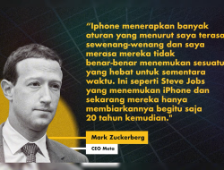 Mark Zuckerberg Kritik Apple! Terlalu Nyaman Di Zona Sukses?