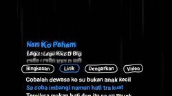 Lirik Lagu Nanti Pasti Kau Mengerti! Lagu Galau Penuh Luka dan Penyesalan
