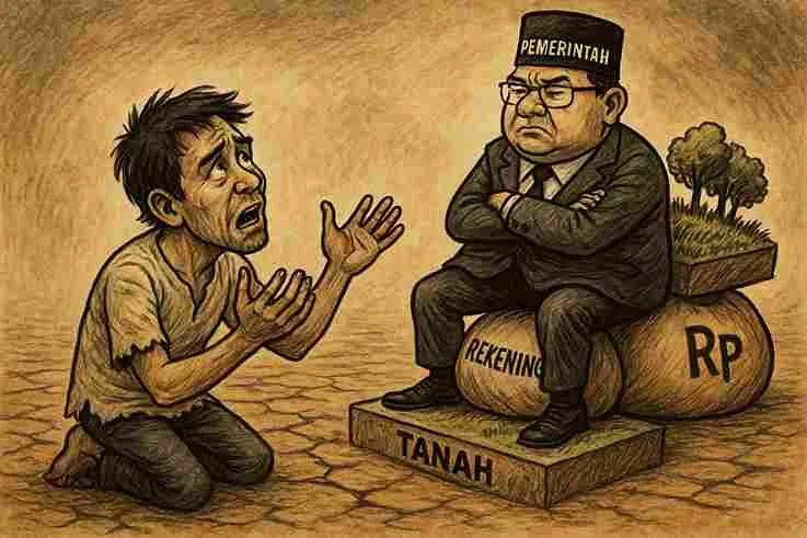 Ampun Pemerintah!  Ketika Rekening Dan Tanah Lebih Penting Daripada Nasib Rakyat