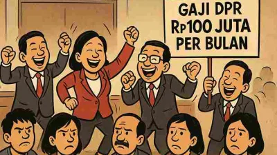 Viral Anggota DPR Joget di Sidang, Publik Soroti Gaji Rp100 Juta Per Bulan
