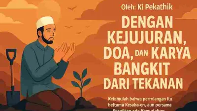 “Dengan Kejujuran, Doa, Dan Karya Bangkit Dari Tekanan”