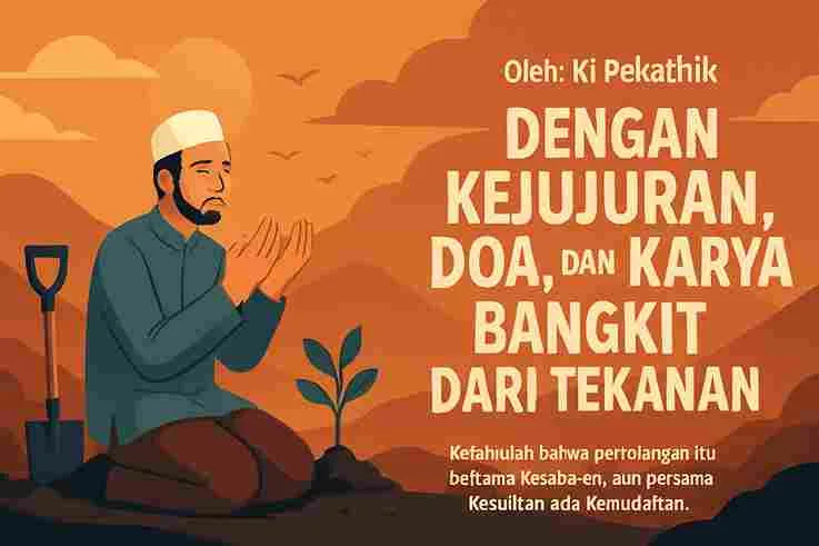 “Dengan Kejujuran, Doa, Dan Karya Bangkit Dari Tekanan”