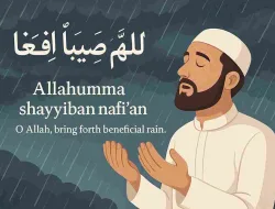 Doa Ketika Hujan Turun Hingga Hujan Reda