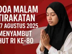 Doa Malam Tirakatan 17 Agustus 2025: Menyambut HUT RI ke-80 Dengan Penuh Syukur