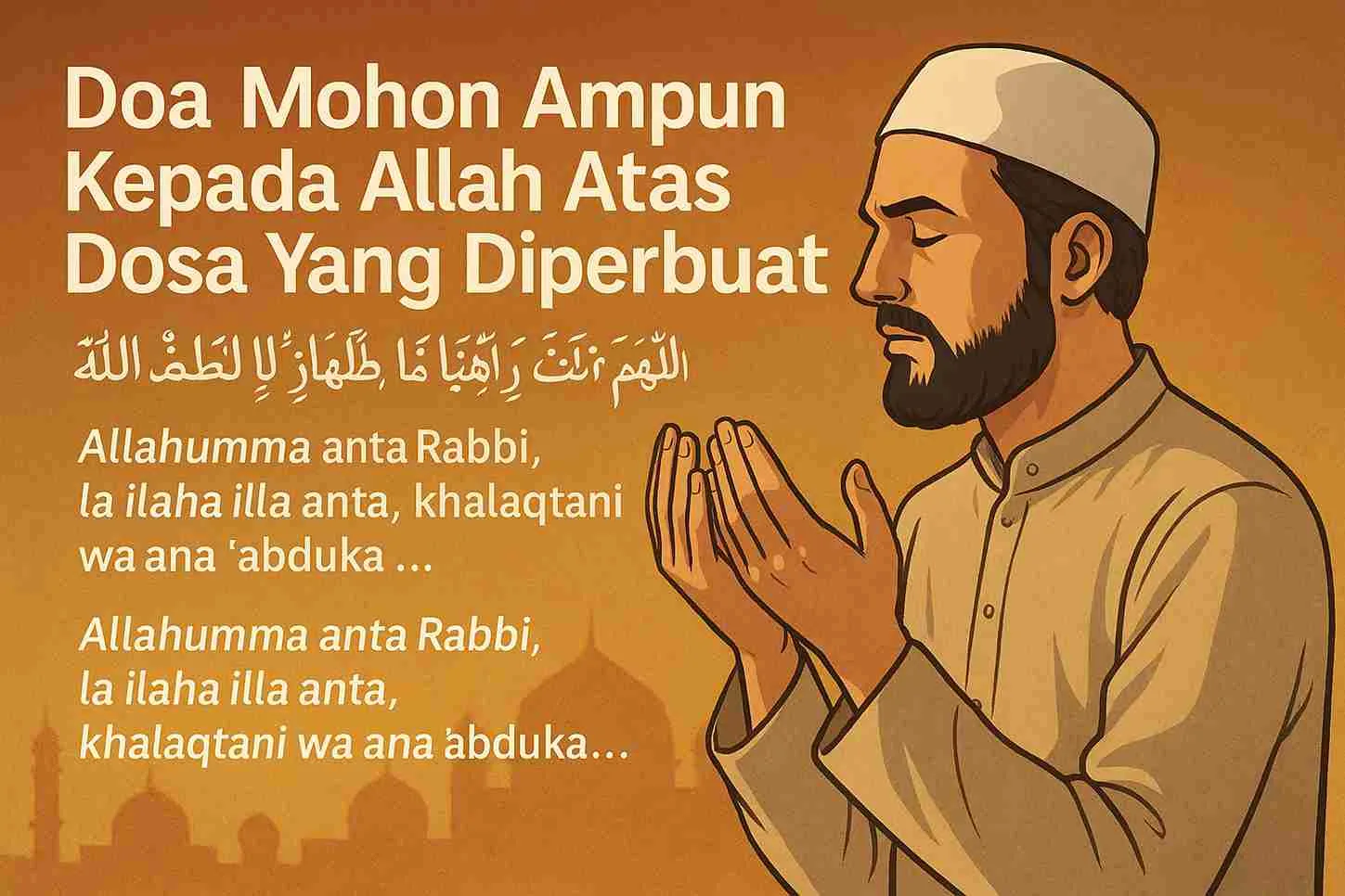 Doa Mohon Ampun Kepada Allah Atas Dosa Yang Diperbuat