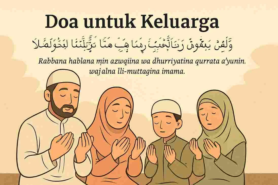 Doa Untuk Keluarga Perlindungan & Kebahagiaan Menurut Islam