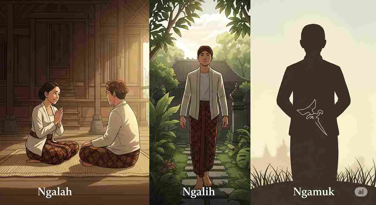 Falsafah Jawa “Ngalah, Ngalih, Ngamuk” Mengelola Emosi Dengan Kearifan