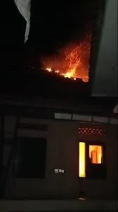 Kebakaran Kantor Kecamatan Delanggu Klaten, Api Hanguskan Atap Gudang