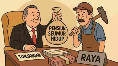 Kerja 5 Tahun, Nikmati Pensiun Seumur Hidup: Privilege DPR Bikin Rakyat Geleng Kepala