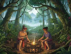 Legenda Gunung Merapi: Kisah Dua Mpu Sakti & Gunung Jamur Dipa