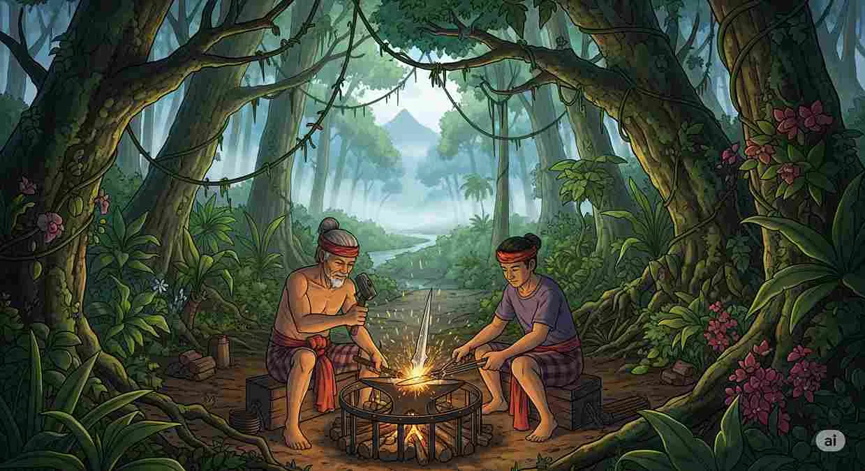 Legenda Gunung Merapi Kisah Dua Mpu Sakti & Gunung Jamur Dipa