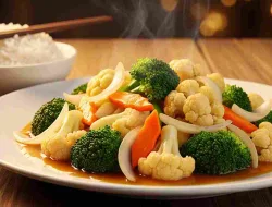 Masakan Tionghoa Yang Populer Cah Brokoli/Kembang Kol
