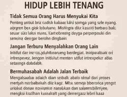 Mengendalikan Emosi & Muhasabah Diri: Kunci Hidup Lebih Tenang