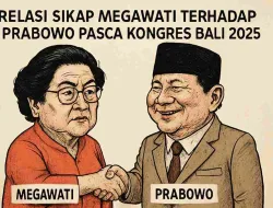 Relasi Sikap Megawati Terhadap Prabowo Pasca Konggres Bali 2025