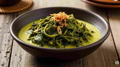 Resep Masakan Sayur Pucuk Ubi (Singkong)Khas Sumatra