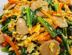 Resep Orak Arik Sayur Sawi Yang Super Simpel