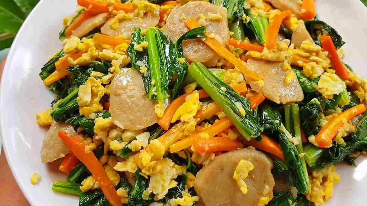 Resep Orak Arik Sayur Sawi Yang Super Simpel