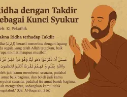 Ridha Dengan Takdir Sebagai Kunci Syukur