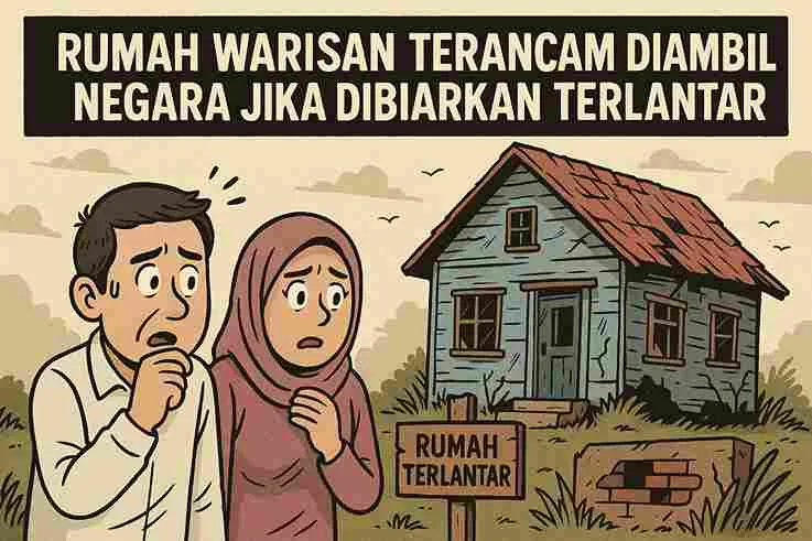 Rumah Warisan Terancam Diambil Negara Jika Dibiarkan Terlantar