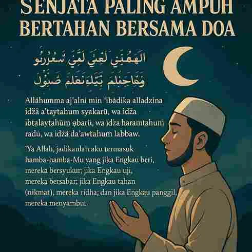 Senjata Paling Ampuh Bertahan Bersama Doa