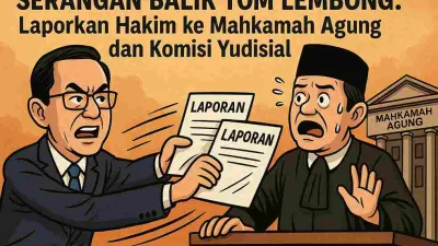 Serangan Balik Tom Lembong: Laporkan Hakim Ke Mahkamah Agung Dan Komisi Yudisial
