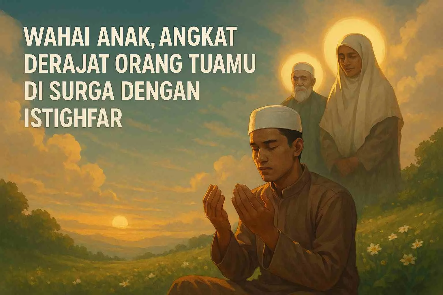 Wahai Anak! Angkat Derajat Orang Tuamu Di Surga Dengan Istighfar