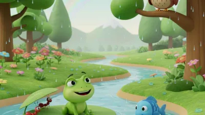 Cerita Part 11: Kisah Frozo Si Katak Yang Suka Usil