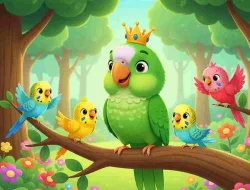 Cerita Part 21: Kisah Raja Parkit Yang Cerdik