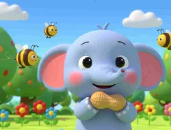 Cerita Part 6: Demi Kacang, Gajah Hadapi Lebah Nakal