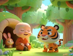 Cerita Part 9: Asal Usul Harimau Berkulit Belang