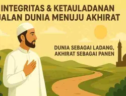 Integritas & Ketauladanan: Jalan Dunia Menuju Akhirat (Bagian 2)