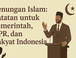 Renungan Islam: Catatan Untuk Pemerintah, DPR, & Rakyat Indonesia