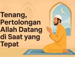 Tenang! Pertolongan Allah Selalu Datang Tepat Waktu