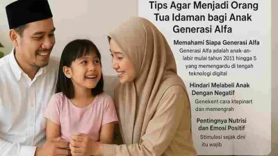 Tips Agar Menjadi Orang Tua Idaman Bagi Anak Generasi Alfa (Part 1)