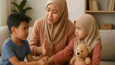 Tips Parenting Islami:  Cara Hadapi Sibling Rivalry Anak