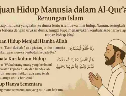 Tujuan Hidup Manusia Dalam Al-Qur’an: Renungan Islam