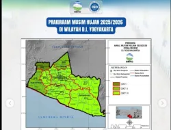 BMKG DIY Imbau Waspada Cuaca Ekstrem Akhir Oktober Hingga Awal November 2025
