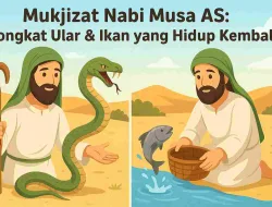 Cerita Anak Muslim (Part-8): Kisah Tongkat Ular & Ikan Yang Hidup Kembali