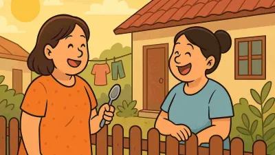 Curhat Pagi Di Depan Rumah: Kisah Lucu Tentang Tetangga Dan Garam Yang Tak Pernah Kembali