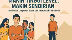 Makin Tinggi Level, Makin Sendirian Perubahan Lingkaran Sosial dan Pertumbuhan Individu